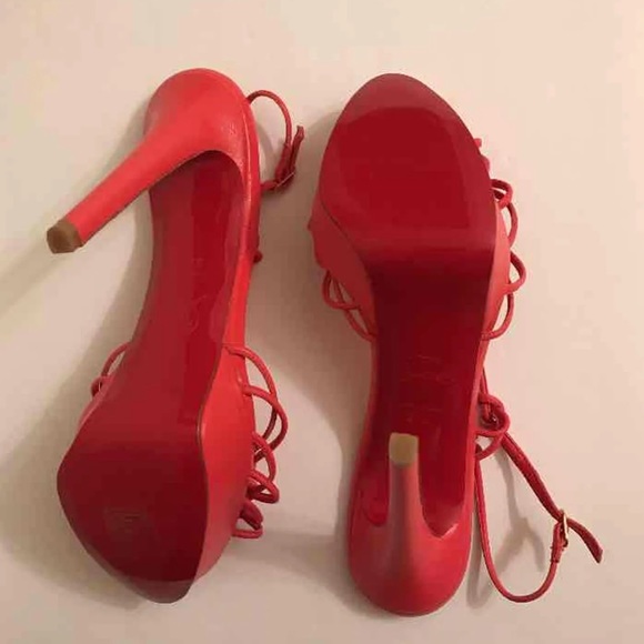 Christian Louboutin Coral Disco Platforms New +Box 37.5 - Picture 7 of 8